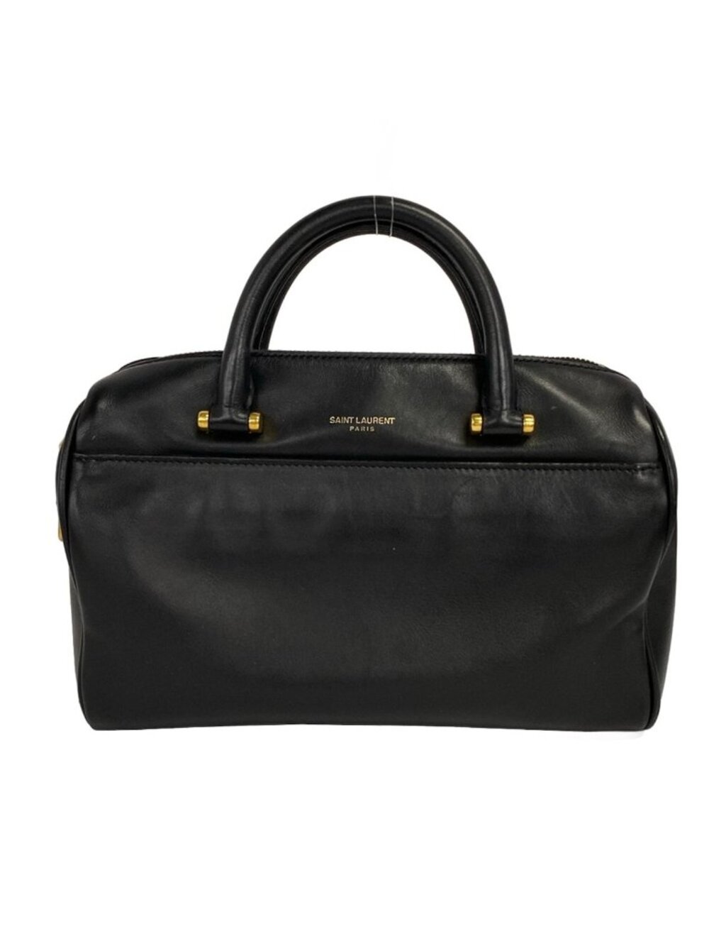 Saint Laurent Paris Handbag Baby Duffle Black Leather